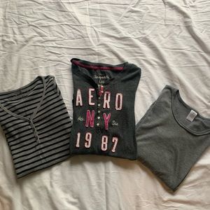 Woman’s - Aeropostale Long Sleeve T-shirts - 3 Shirt Bundle Deal!!!